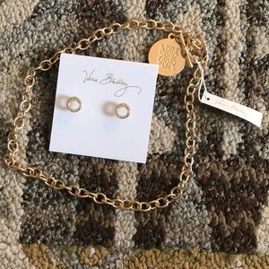NWT Vera Bradley Necklace & Earring Bundle.